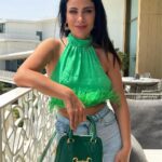 Saba Mubarak Instagram – Lately I’ve been obsessed with #green what is your favorite color, Bulgari