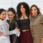 Saba Mubarak Instagram - و اخيرا اخواتي و انا بنحضر فيلم بنات عبد الرحمن مع بعض من السجادة الحمراء في مهرجان مالمو السينمائي ❤️ I love you guys so much For being the best actresses ever I am so blessed to have you in my life @zaid.a.h @ayawuhoush @farahbsieso @hananhillo @mariamkamelbasha @sabamubarak @maffswe pics @hamedz199