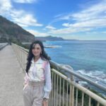 Sabila Nur Instagram – Blue skies and sunshine 🌤️❤️ Wollongong, Australia
