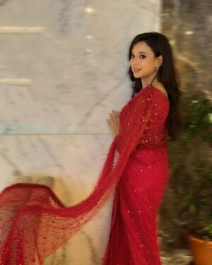 Sabila Nur Instagram - ❤️✨ 
wearing: @meherofficials 
makeup: @splendorbyab