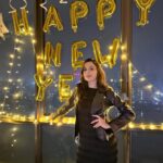 Sabila Nur Instagram - Bye bye 2022 💥✨ Hello 2023 ❤️✨💃🏻 wearing: @muktaofficial 😘