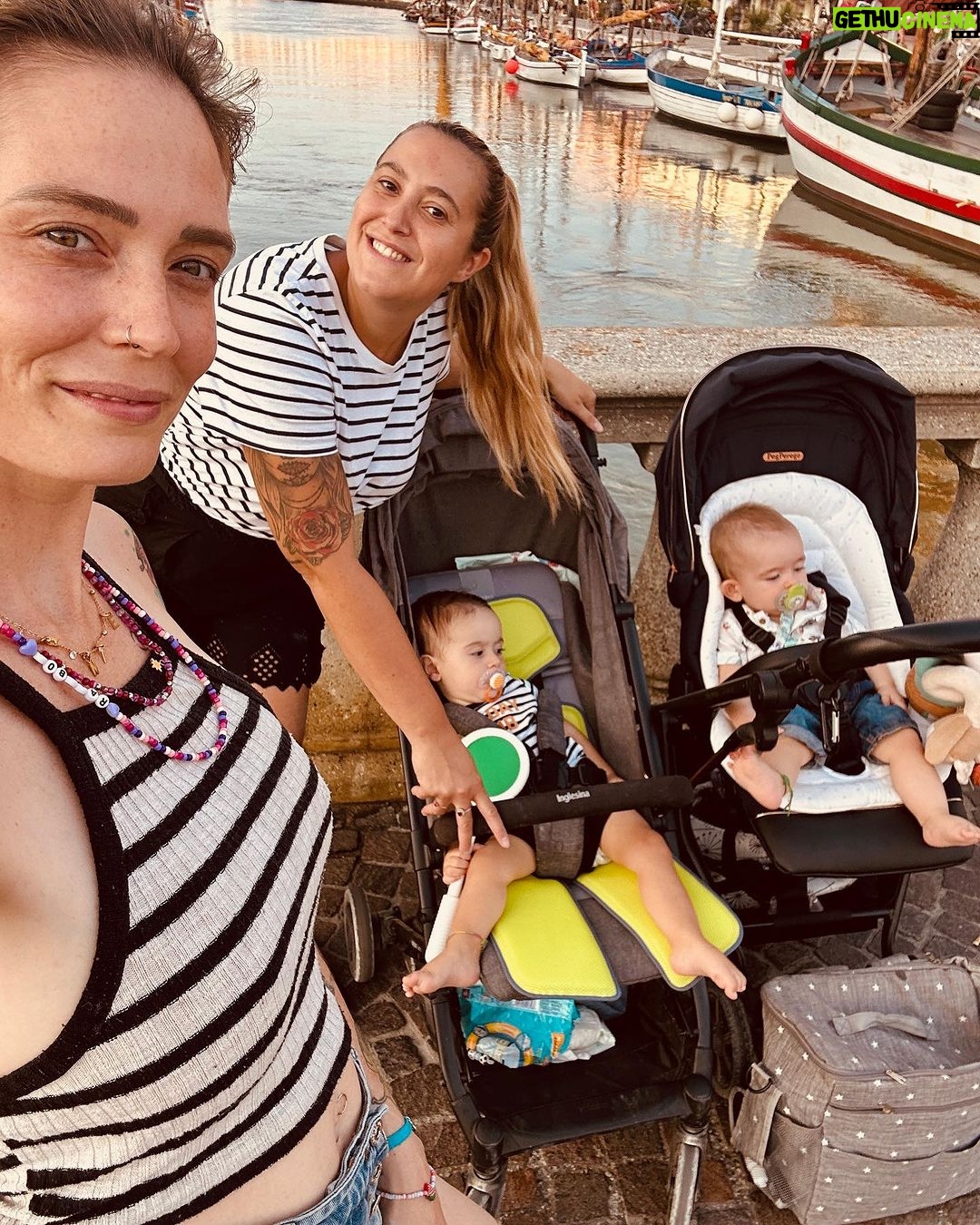 Sabrina Cereseto Instagram - Ogni giorno sempre più bello! 🥰 papi ci manchi! 🩵 Cesenatico