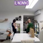 Sabrina Cereseto Instagram - Quando arriva il nonno…. 😂
