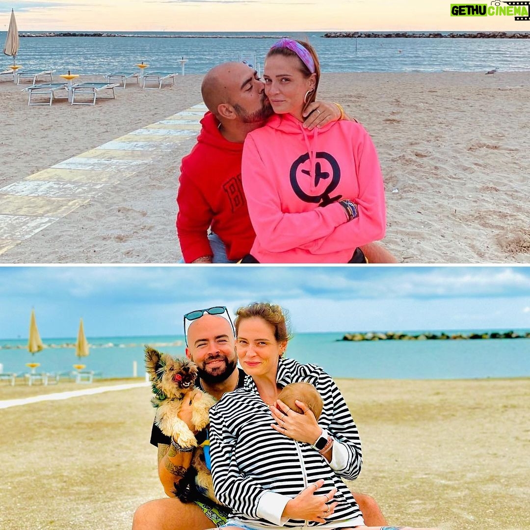 Sabrina Cereseto Instagram - 2020 vs 2023, stessa spiaggia stesso mare famiglia allargata ❤️ Scorri a destra per vederle tutte 🥰