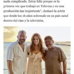 Sabrina Seara Instagram - Primera vez juntos en pantalla @danielelbittar 🎬 en una historia que no se pueden perder #elamornotienereceta Gracias @quiencom por este reportaje les comparto el link en mi biografía @agenciaipress