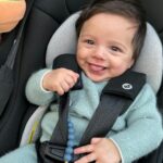 Sabrina Seara Instagram - Se lo pedí tanto a Dios que se paso con este muñeco ! Feliz 4 Meses Mi pedacito de sol ☀️ Mi arcoíris 🌈 Mi gran bendición