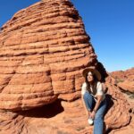 Sabrina Seara Instagram – Quien canta ? 🎶 

… Morena mía
Si esto no es felicidad
Que baje Dios y lo vea, y aunque no se lo crea
Esto es gloria 🎶 

#ValleyofFire

#noseaslocachica 

 #ᴍᴏɴᴀᴛʀᴇᴜɴɪᴏɴ 

#lasvegasstrip Valley of Fire, Nevada