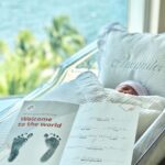 Sabrina Seara Instagram - 💙Bienvenido Alexander Elbittar Seara 18 de Julio 2022 💙 Mi rayito de sol ☀️ Mercy Hospital Maternity