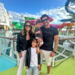 Sabrina Seara Instagram - Primer zarpe del Barco más grande del mundo “Icon Of The Seas” Gracias @royalcaribbean @royalcaribbeanlatam por la invitación. Que comience la aventura y diversión 🤩 Embajadores Royal 🚀
