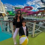 Sabrina Seara Instagram - Primer zarpe del Barco más grande del mundo “Icon Of The Seas” Gracias @royalcaribbean @royalcaribbeanlatam por la invitación. Que comience la aventura y diversión 🤩 Embajadores Royal 🚀