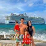 Sabrina Seara Instagram - Menciona con quien te montarías en el barco más grande del mundo ? Icon of the seas lo tiene todo para unas vacaciones soñadas , es una locura todo lo que tiene este crucero pero lo más importante fue disfrutarlo en familia ❤️ @royalcaribbean @royalcaribbeanlatam #iconoftheseas #cruises #royalcaribbean Royal Caribbean International
