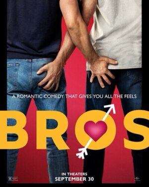 Sacha Baron Cohen Instagram - Go and see Bros Movie this Friday. It’s the best gay romcom since Frost vs Nixon. #brosmovie