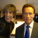 Sacha Baron Cohen Instagram - Vassup? Brüno here, it is the Zehn Year anniversary of the release of mein movie BRüno, which was named after me BRüno. Here is me, Brüno, mit ze greatest Austrian politician ever....apart from Adolph obvs #makeaustriagreatagain @schwarzenegger