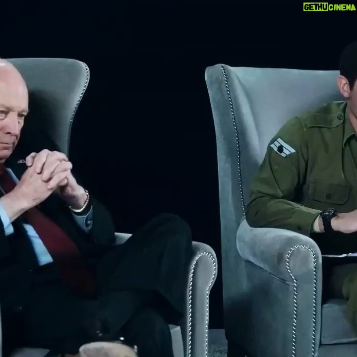 Sacha Baron Cohen Instagram - I just saw Capt. Erran Morad’s Live Oscar Chat with the ex-Vice President Cheney, to promote his wonderful performance in @vicemovie #Oscars2019 Abu Hassan (אבו חסן)