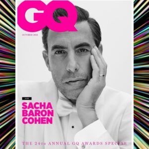 Sacha Baron Cohen Instagram - Thanks for giving me a Man of the Year Award. What an honour to be placed in such a talented group. Out now.