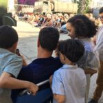 Sacha Baron Cohen Instagram - On set babysitting the kids while their fathers pray. #TheSpy #eidmubarak
