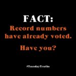 Sacha Baron Cohen Instagram - Don’t let Donald Trump steal this election. VOTE EARLY. Learn more at iwillvote.com When you vote in person, please vote safely (instructions on centerforhealthsecurity.org) One week left. Why wait?