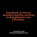 Sacha Baron Cohen Instagram - #TuesdayTruths #StopZuckingUpDemocracy