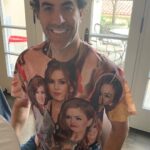 Sacha Baron Cohen Instagram - Happy Anniversary ❤️ 20 YEARS If there ever comes a day when we can’t be together keep me in your heart. I’ll stay there forever, Winnie the Pooh Happy Anniversary my love. I’m writing this rather than getting you a card. Our duration is largely due to our location - after all Hollywood is the bastion of lengthy marriages.