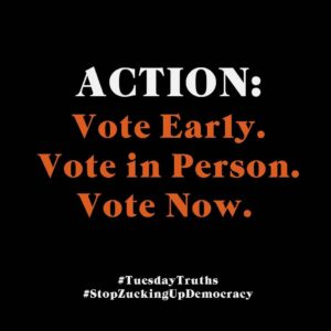 Sacha Baron Cohen Instagram - #TuesdayTruths #StopZuckingUpDemocracy