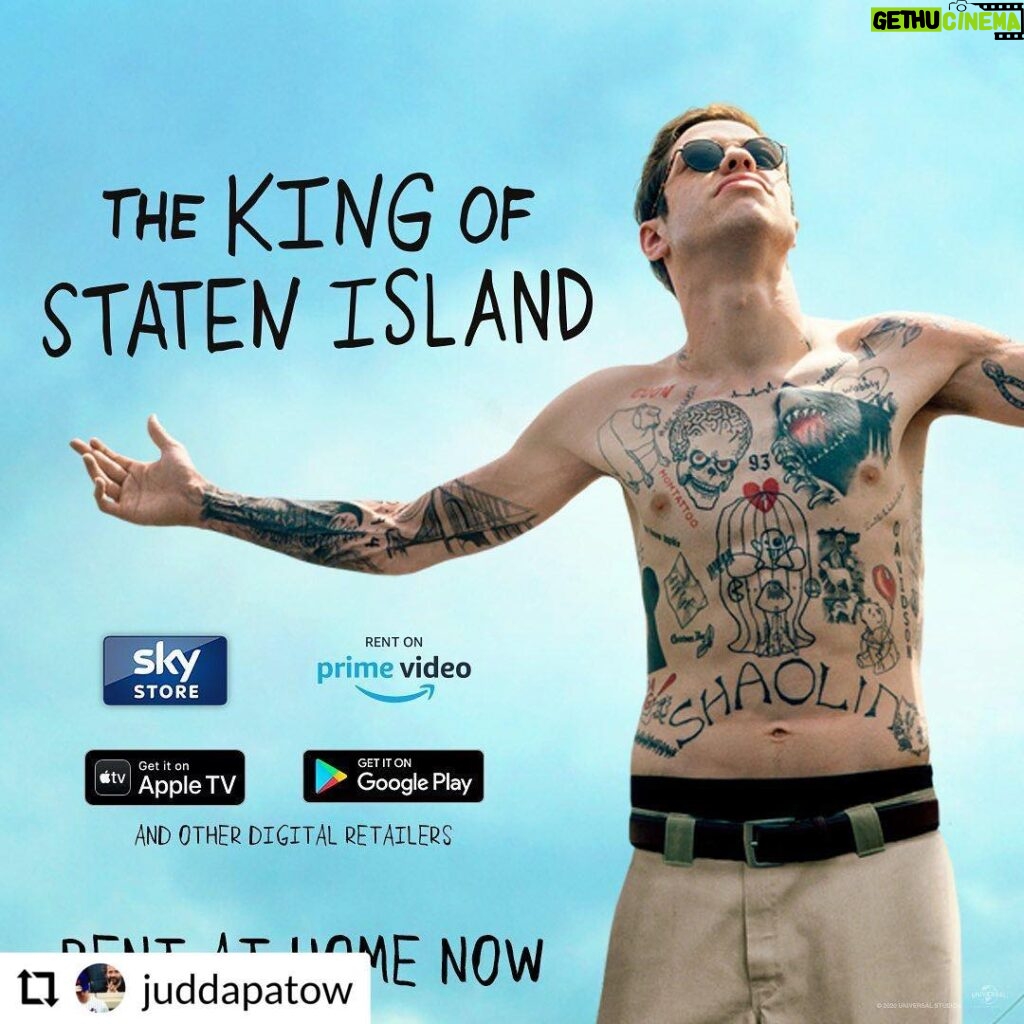 Sacha Baron Cohen Instagram - I’ve seen this, it’s excellent. Another great movie from @juddapatow