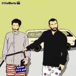 Saed Soheili Instagram - پرچم دشمن شرت ماست 😂
