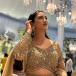 Safa Kabir Instagram - It was a bright golden event! Wearing: @butterflybyshagufta