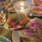 Safa Kabir Instagram - Food is our love language 🫶🏻 These amazing arrangement done by my Beautiful and talented ladies. Hats off to @aniqazaheen @trinafalgune @subrina.irine @owl_wanders @shompreeti_ridz Loved this Summer spread 🌸