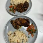 Safa Kabir Instagram - I came to see my brother in Birmingham and he cooked for me achari chiken and I cooked for him polau. 🥲 Had a great time!