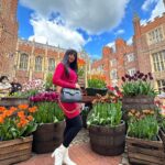 Safa Kabir Instagram - Tulip fest 🌷 Hampton Court Palace