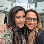 Safa Kabir Instagram - Had an amazing time with @simplynadiaali Thank you for having me on your show and the show name is “Nadia Ali show” Very soon you guys gonna see the interview of mine on @bbcasiannetwork BBC Broadcasting House