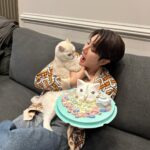 Sahaphap Wongratch Instagram - HBD Somponn thank u kub @thonglorpet for many gifts 🎁
