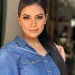 Sahar Al Sayegh Instagram - 💙 Makeup @dina_aziz_makeupartist