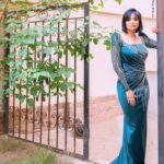 Sahar Al Sayegh Instagram - 💚💚💚 Photographer @arthousephotographyofficial Dress by @basma_sleem_couture Make up by @doha.mekky Hair by @fatenmohamedhairstylist Thanks dear all😘❤️