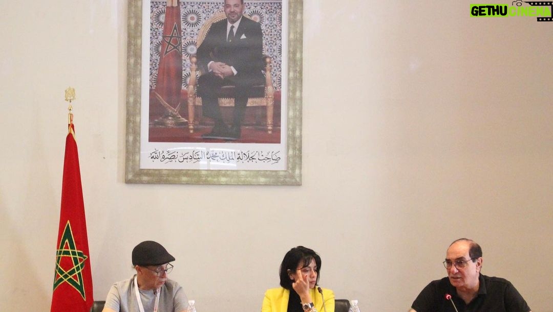 Sahar Al Sayegh Instagram - الندوه النقاشيه حول فيلم" حدث في ٢ طلعت حرب" مهرجان خريبكه الدولي للسينما الافريقية بالمغرب