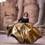 Sahar Al Sayegh Instagram - Photographer @hana_hafez.photography Outfit by @tayacouture Makeup @alsagheersalons @nohawagdi.makeup @hair @alsagheersalons @ahmed_alasmar55 @luxorafricanfilmfestival 🖤