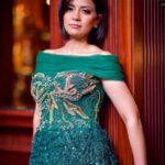 Sahar Al Sayegh Instagram - Photographer @hana_hafez.photography Dress by @tayacouture Makeup @alsagheersalons @nohawagdi.makeup Hair by @alsagheersalons @ahmed_alasmar55 Thanks dear all💚