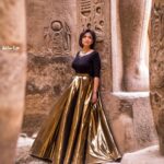Sahar Al Sayegh Instagram - Photographer @hana_hafez.photography Outfit by @tayacouture Makeup @alsagheersalons @nohawagdi.makeup @hair @alsagheersalons @ahmed_alasmar55 @luxorafricanfilmfestival 🖤