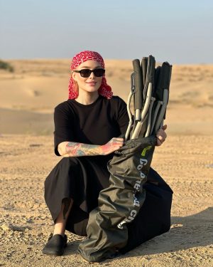 Sahar Ghoreyshi Instagram - ميدونى ! ترس مثل آتيشه  اگه كنترلش نكنى ميسوزونتت#پرواز