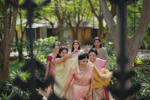 Sai Pallavi Instagram - My baby sister is engaged 🫢🥹 it’s going to take a lil while for that to sink in! 

Brother has no idea what he’s gotten into!
Good luck da @v1n33 🤭 
Welcome to the family❤️
