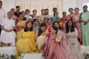 Sai Pallavi Instagram - My baby sister is engaged 🫢🥹 it’s going to take a lil while for that to sink in! 

Brother has no idea what he’s gotten into!
Good luck da @v1n33 🤭 
Welcome to the family❤️