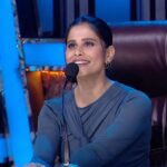 Sai Tamhankar Instagram - You know the best part about MHJ ? I get to be myself inspite of being in ‘the chair’. Missing shooting for thiis one , since I’m away filming for a web show ! @sonymarathi @sonylivindia #saitamhankar #mhj #deshihotness #platonic