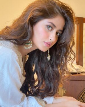 Sajal Ali Instagram - whatsup! 
Hair&makeup @mubsher.bhatti