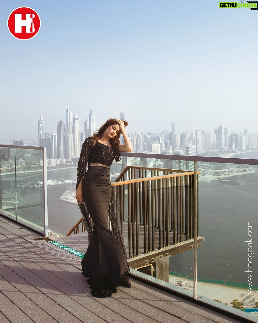 Sajal Ali Instagram - Interview: Sundus Unsar Raja @sublimerantr Wardrobe: Mariyam D Rizwan @mariyamdrizwan Photography: Shahbaz Shazi @shahbazshaziofficial Videography: Talha Yaseen @talhahahahahaha_ Styling: Tabesh Khoja @khojiiii Hairstylist: Awais Raza @hairbyawais Makeup Artist: Muhammad Salman @salman.mua Talent Management & Coordination: Maria Mahesar @maria_mahesar Jewellery: Allure by MHT @allurebymht Partner: Dubai’s Department of Economy and Tourism @visit.dubai Agency: Media Matters Communications @mediamatterspk On-set Coordination: Safa Adnan @safa_adnan Location: The View at The Palm @theviewpalm #hellopakistan #hellomagazine #pakistan #lahore #karachi #islamabad #instagood #instadaily #coverreveal #HelloLandsinDXB #TheView #Nakheel #PalmJumeirah #visitdubai #sajalaly #sajalali #TheViewPalmJumeirah #inspirewonder