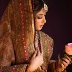 Sajal Ali Instagram - Bridal Campaign for @makeupstudiobymehwish Dress: @officialfahadhussayn Jewellery: @farhatalijewellers Photography @azeemsaniofficial #makeupstudiobymehwish