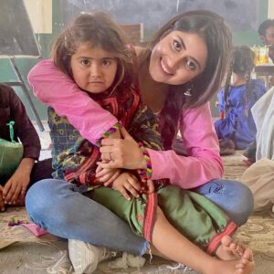 Sajal Ali Instagram - Memories from #kkm 
this little baby girl has my heart. ♥️