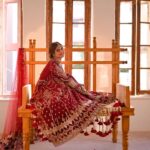 Sajal Ali Instagram - #AYLA from the collection - Luxury formals”23 🕊️ by #Qalamkar “Sahiba” - Pre booking starts 26th May. @Qalamkar_ #LuxuryFormals23 @mehlum.sadriwala @nabila_salon @salman.mua @hairbyawais