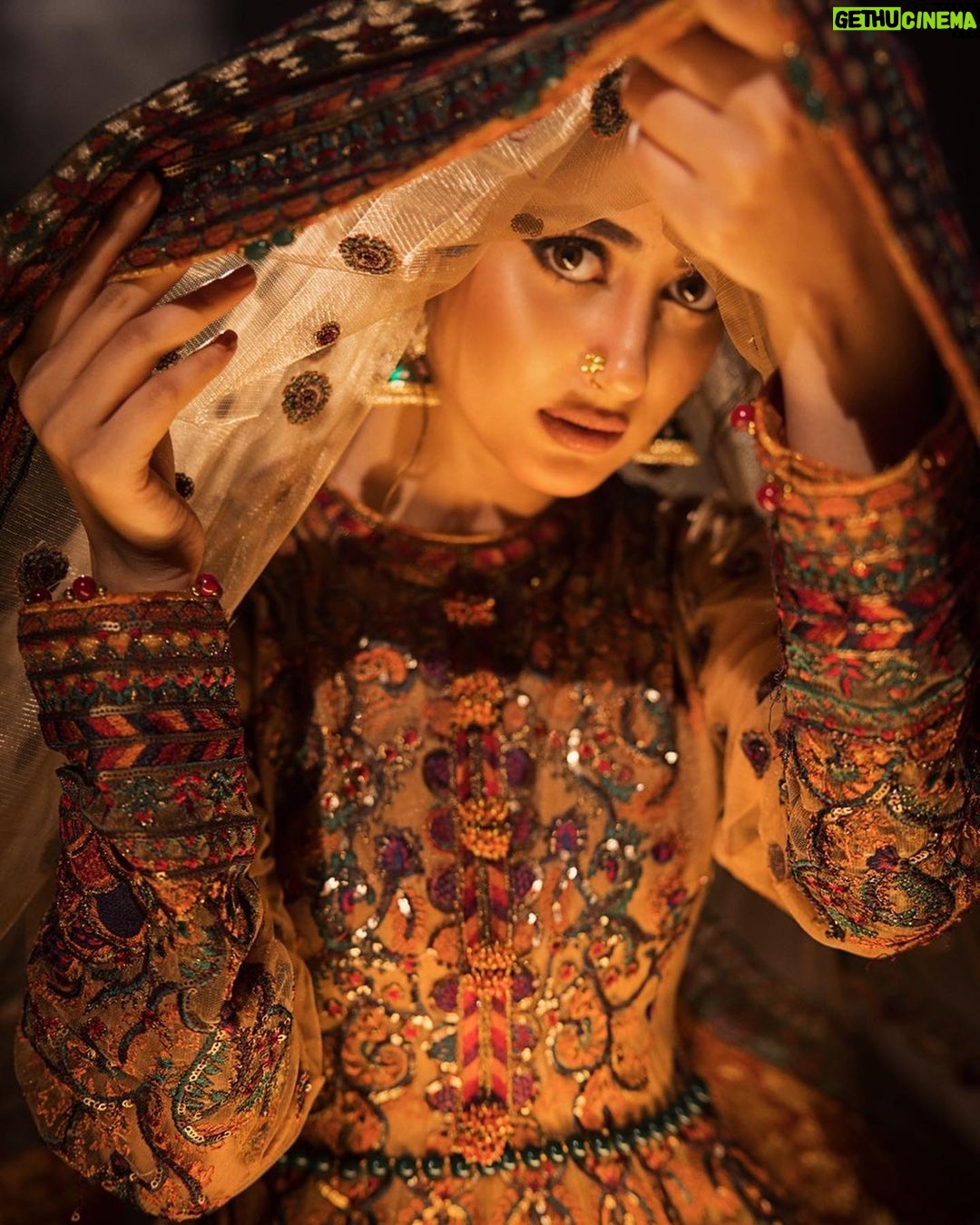 Sajal Ali Instagram - Apni roshni kay saaye talay, meri tarha tum bhi parhti jao, nikharti jao, sanwarti jao 🌸💫✨ Brand: @theworldofhsy Exclusively available at @laamofficial Photography: @shahbazshaziofficial Videography: @nusairrahman.photography Set: @saadamjed16 Hair & Makeup: @nabila_salon Stylist: @khojiiii Script: @rameez_haider Creative Director: @hassanhsy Exclusively available online at www.theworldofhsy.com and www.laam.pk from the 8th of March! #HSY #HSYxLAAM #LAAM #TheRehanaCollection #RehanabyHSY #celebratingwomenofsubstance #eidcollection #affordableluxury #fashion #love #sajalaly #SAJALxHSY