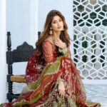 Sajal Ali Instagram - @maryamhussain_official Unstitched Wedding Collection, Gulaab, is up for grabs. Simply magical embroideries with stunning embellishments ✨ #GulaabByMaryamHussain #Gulaab #MaryamHussain #Meer #MHFestive #MHWedding #WeddingCollectionMaryamHussain Photographer: @kashifqadri Jewellery: @allurebymht Hair & makeup: @nabila_salon @zeeshu_mua @hairbyawais @hashu_stylist Location: @yasser.sadiq_ @maria_mahesar