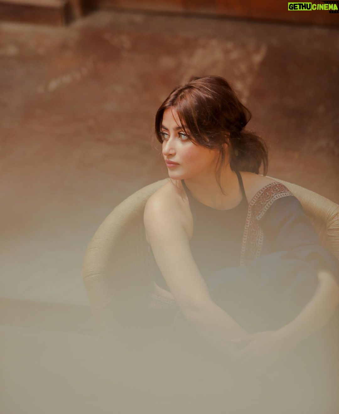 Sajal Ali Instagram - Any man who does not know the power of the word, is behind the times.